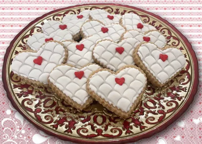 plate of cookies